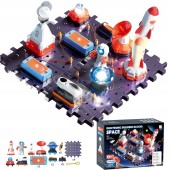 MAŁY NAUKOWIEC ZESTAW DOŚWIADCZALNY UKŁAD STEM prezent na zajączka klocki