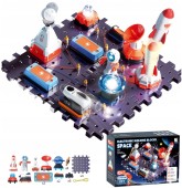 MAŁY NAUKOWIEC ZESTAW DOŚWIADCZALNY UKŁAD STEM prezent na zajączka klocki