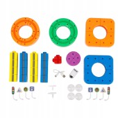 Klocki Magnetyczne Kolejka Elektryczna Tor Antygrawitacyjny Pociąg 81el.