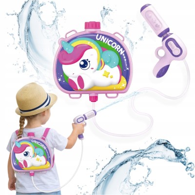 Pistolet na wodę z plecakiem psikawka dla dzieci śmigus dyngus zbiornik 2L
