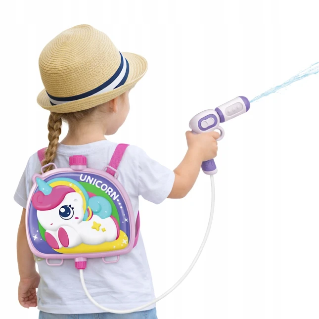 Pistolet na wodę z plecakiem psikawka dla dzieci śmigus dyngus zbiornik 2L