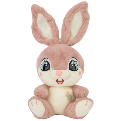 Maskotka pluszak Królik przytulanka króliczek z zaginanymi uszami zajączek