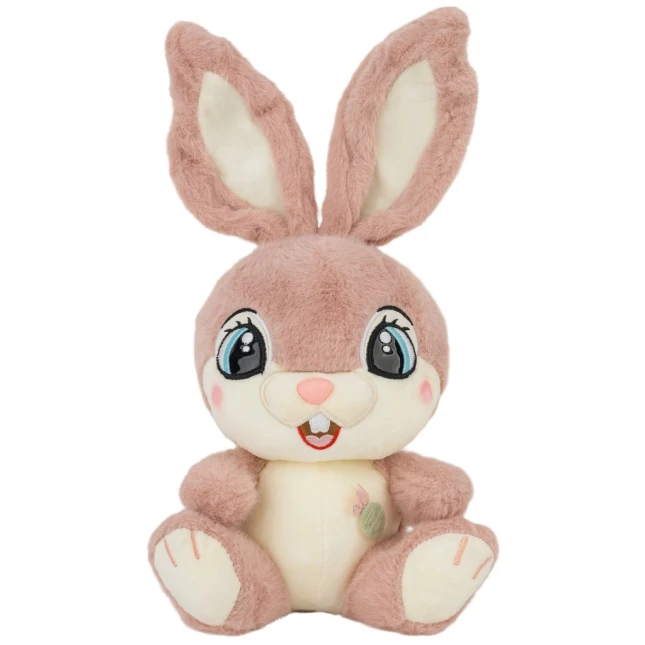 Maskotka pluszak Królik przytulanka króliczek z zaginanymi uszami zajączek