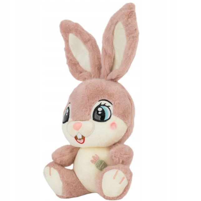 Maskotka pluszak Królik przytulanka króliczek z zaginanymi uszami zajączek