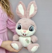 Maskotka pluszak Królik przytulanka króliczek z zaginanymi uszami zajączek