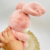 Maskotka pluszak Królik przytulanka króliczek z zaginanymi uszami zajączek