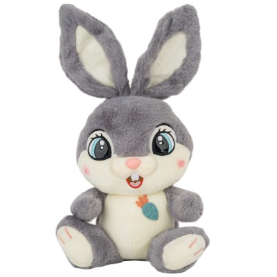 Maskotka pluszak Królik przytulanka króliczek z zaginanymi uszami zajączek