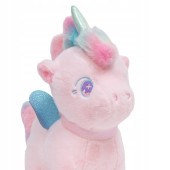 Maskotka jednorożec różowy pluszak przytulanka 37cm dla dziecka brokat