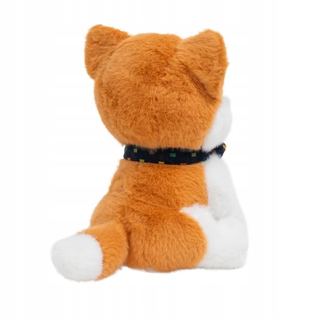 MASKOTKA PLUSZAK PIESEK z kokardką 20cm DLA DZIECI PREZENT przytulanka