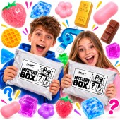 ZESTAW SQUISHY GNIOTKÓW MYSTERY BOX GNIOTKI 4 SZTUKI NIESPODZIANEK + 67