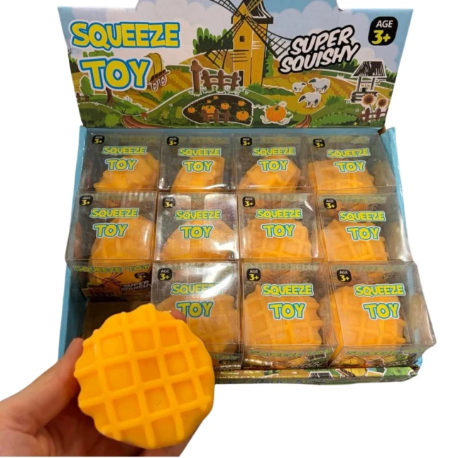ZESTAW SQUISHY GNIOTKÓW MYSTERY BOX GNIOTKI 4 SZTUKI NIESPODZIANEK + 67