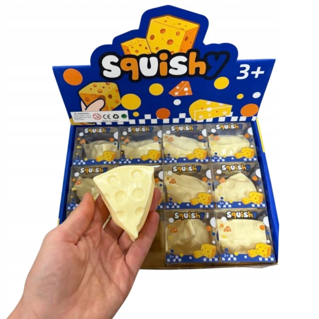ZESTAW SQUISHY GNIOTKÓW MYSTERY BOX GNIOTKI 7 SZTUK NIESPODZIANEK