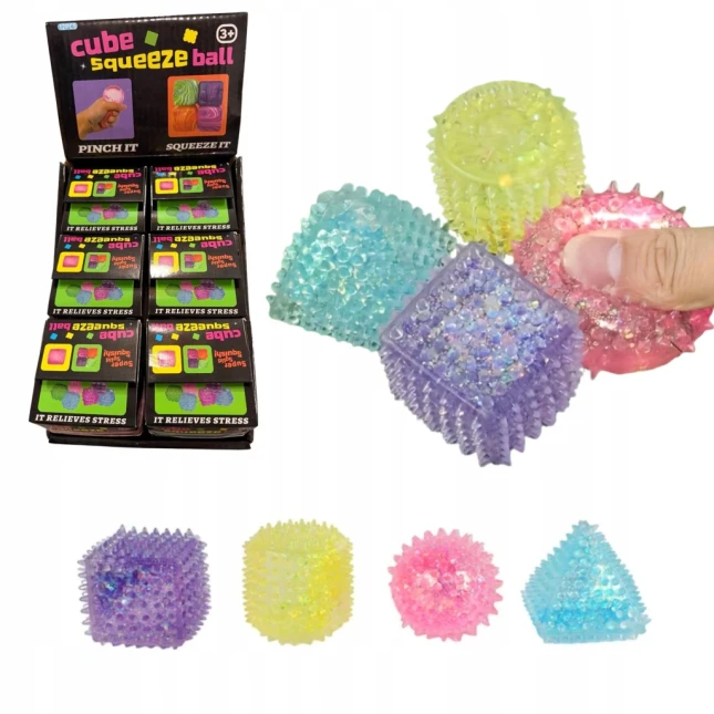 ZESTAW SQUISHY GNIOTKÓW MYSTERY BOX GNIOTKI 7 SZTUK NIESPODZIANEK