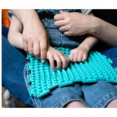 MATA SENSORYCZNA DLA DZIECI PUZZLE 3D 9 EL. ORTOPEDYCZNA MASAŻ STÓP