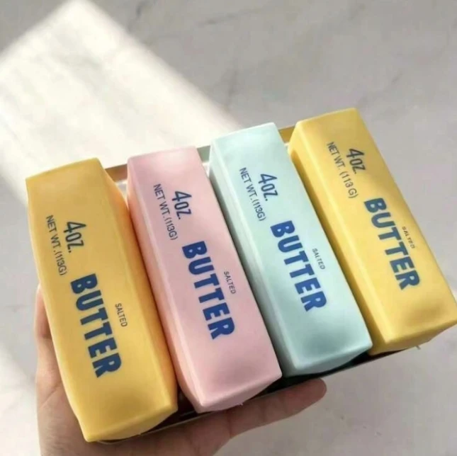 Gniotek MASŁO WAZELINOWE Butter Squishy ASMR Sensoryczny Antystres