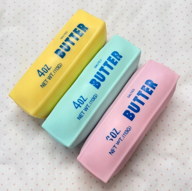 Gniotek MASŁO WAZELINOWE Butter Squishy ASMR Sensoryczny Antystres