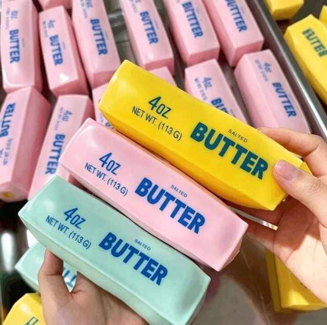 Gniotek MASŁO WAZELINOWE Butter Squishy ASMR Sensoryczny Antystres