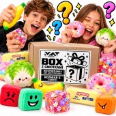 MYSTERY BOX r.S GNIOTKI SQUISHY 3 SZT ANTYSTRESOWE CRUNCHY WAZELINA