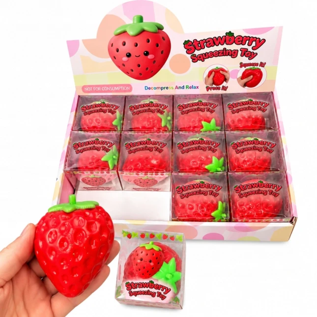 MYSTERY BOX r.M GNIOTKI SQUISHY 5 SZT ANTYSTRESOWE CRUNCHY WAZELINA